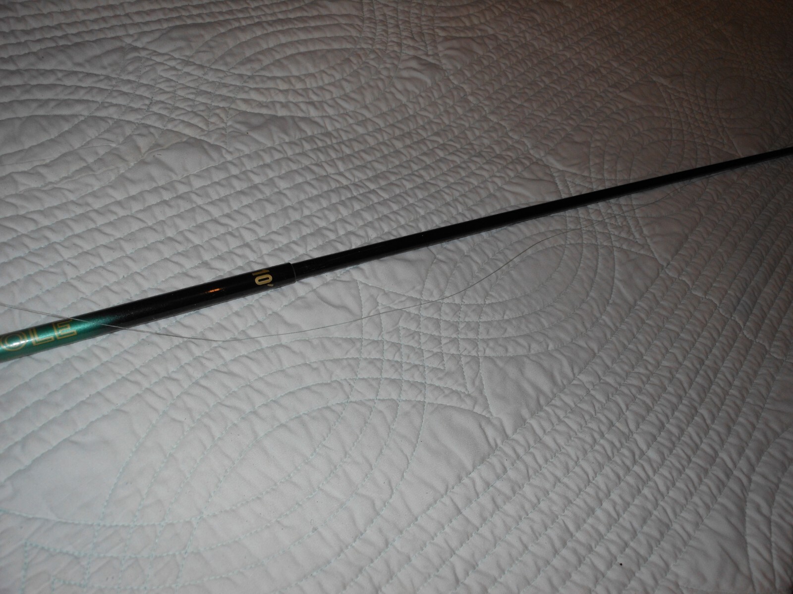 VINTAGE SHAKESPEARE WONDERPOLE TSP 10 100 3 SECTIONS ACTION LIGHT (4-10 lb. line