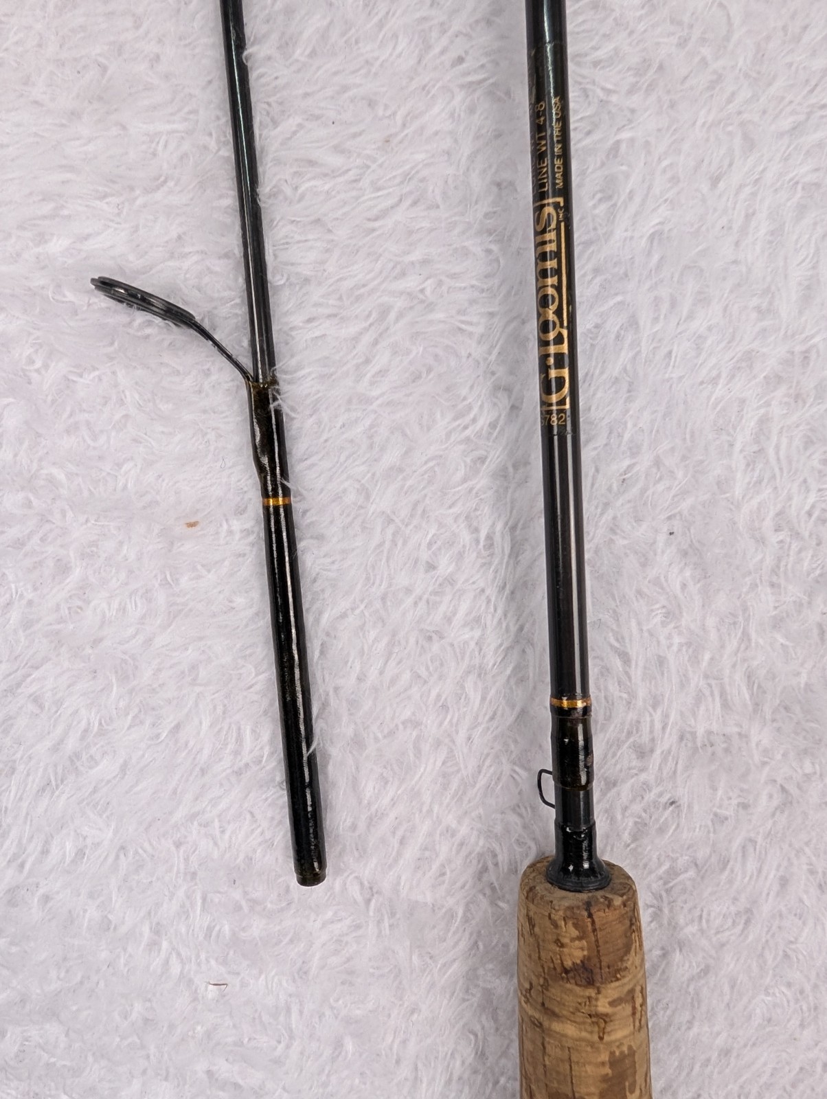 G Loomis S782-2 Piece 6 Ft Spinning Fishing Rod Made in USA Fast Action Light