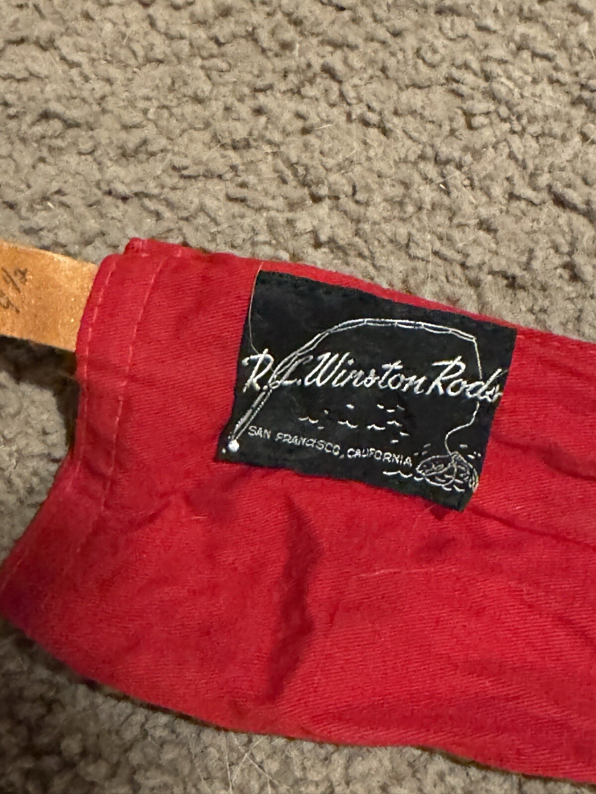 r.l winston san fransisco fly fishing rod 9 1/2 feet long