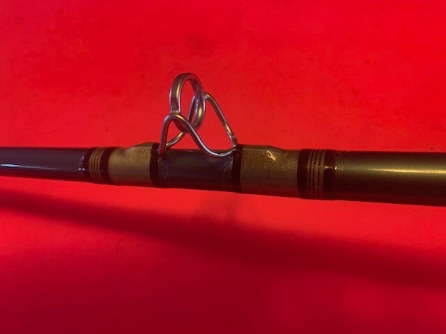 DAIWA APOLLO 6 FOOT 6 INCH 20 TO 40 POUND RATED CONVENTIONAL FISHING ROD MINTY