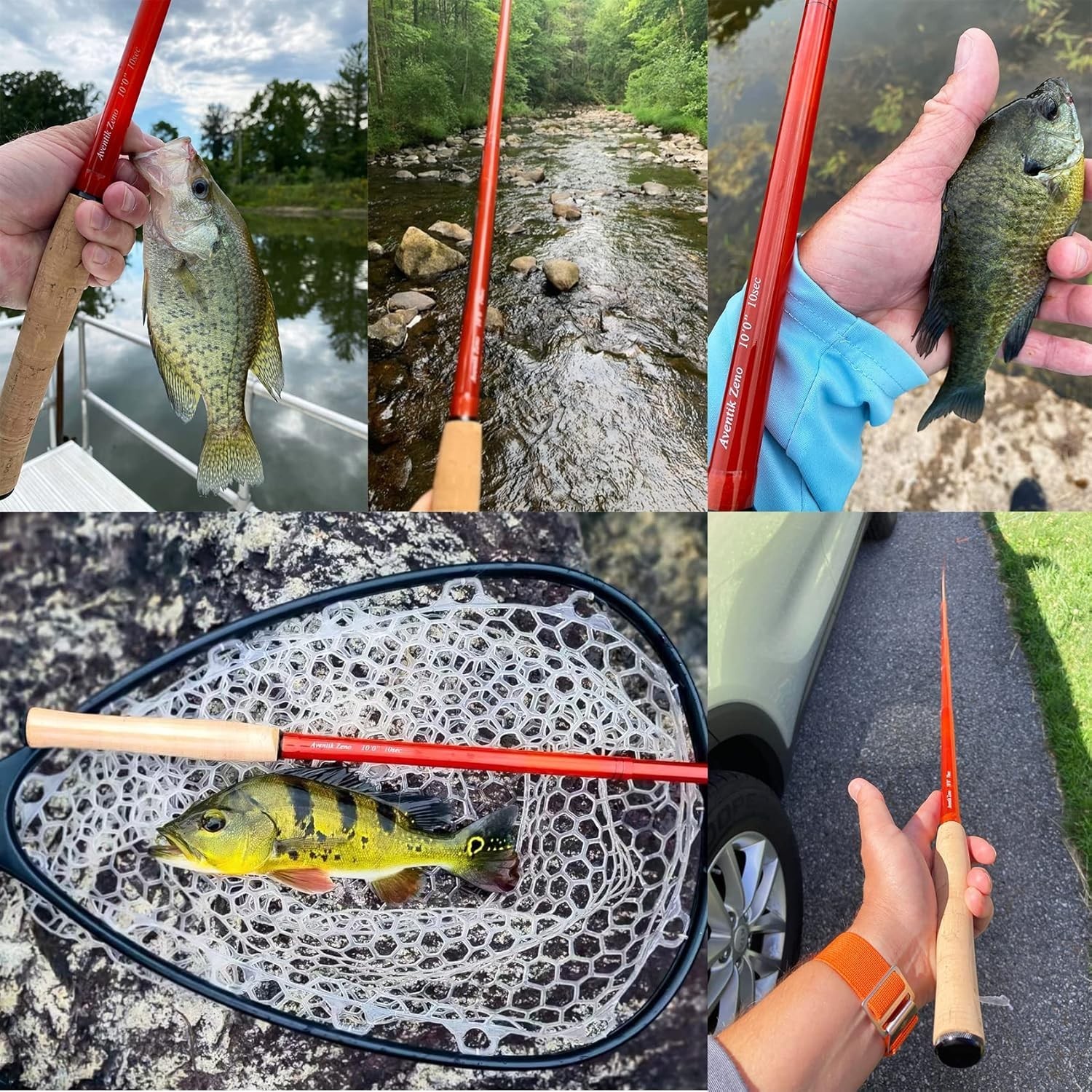 Lightweight 9ft/10ft Tenkara Fly Fishing Rod – Extra Sections & Compact Design
