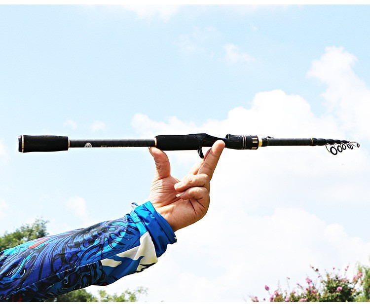 Telescopic Fishing Rod Carbon Fiber Travel High Sensitive Rods Fast Action Pole