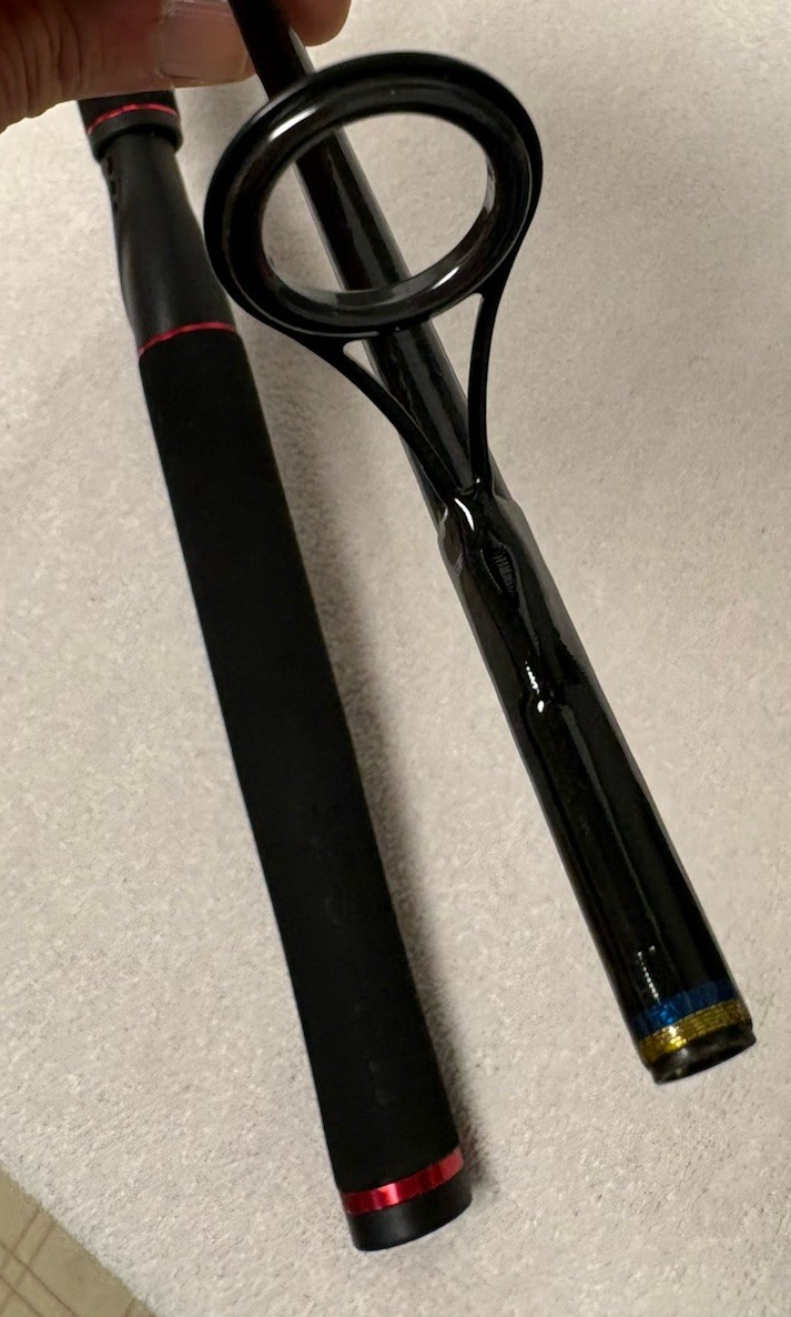 Shakespeare Ugly Stik GX2 Spinning Rod 6’6” Light 2-piece 4-10 Lb USSP662L GUC