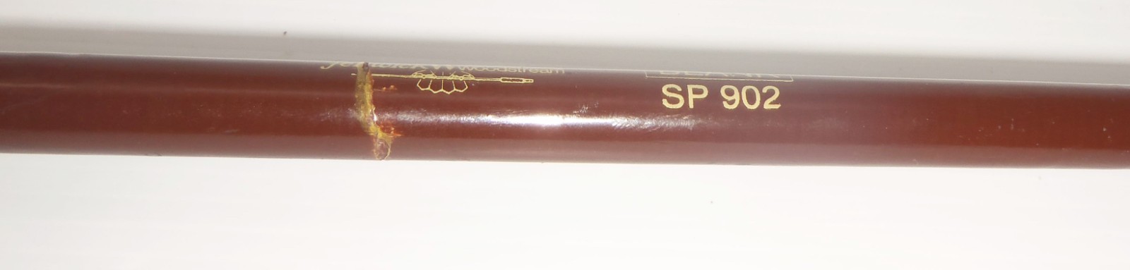 Vintage Fenwick Woodstream Blank 2-Piece 7’6″ Med. Action Spinning Rod – SP902