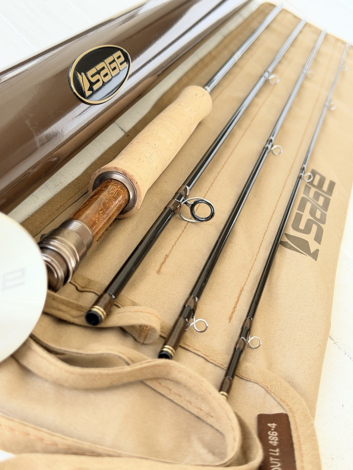 **BEAUTIFUL** 🔥~VINTAGE~ SAGE TROUT LL 4wt. 8’6”in FLY ROD!! ~LEGENDARY~🔥