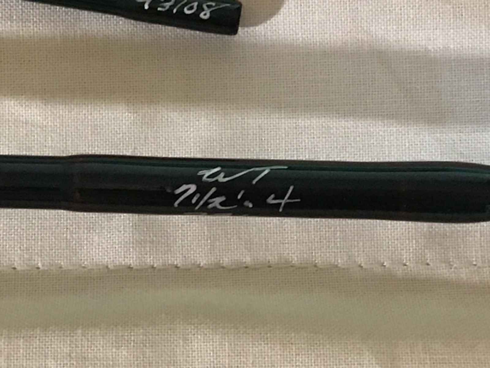 R.L. Winston WT 7 1/2’, 4wt (2) Piece 93108 Fly Rod Fishing with Bag and Tube