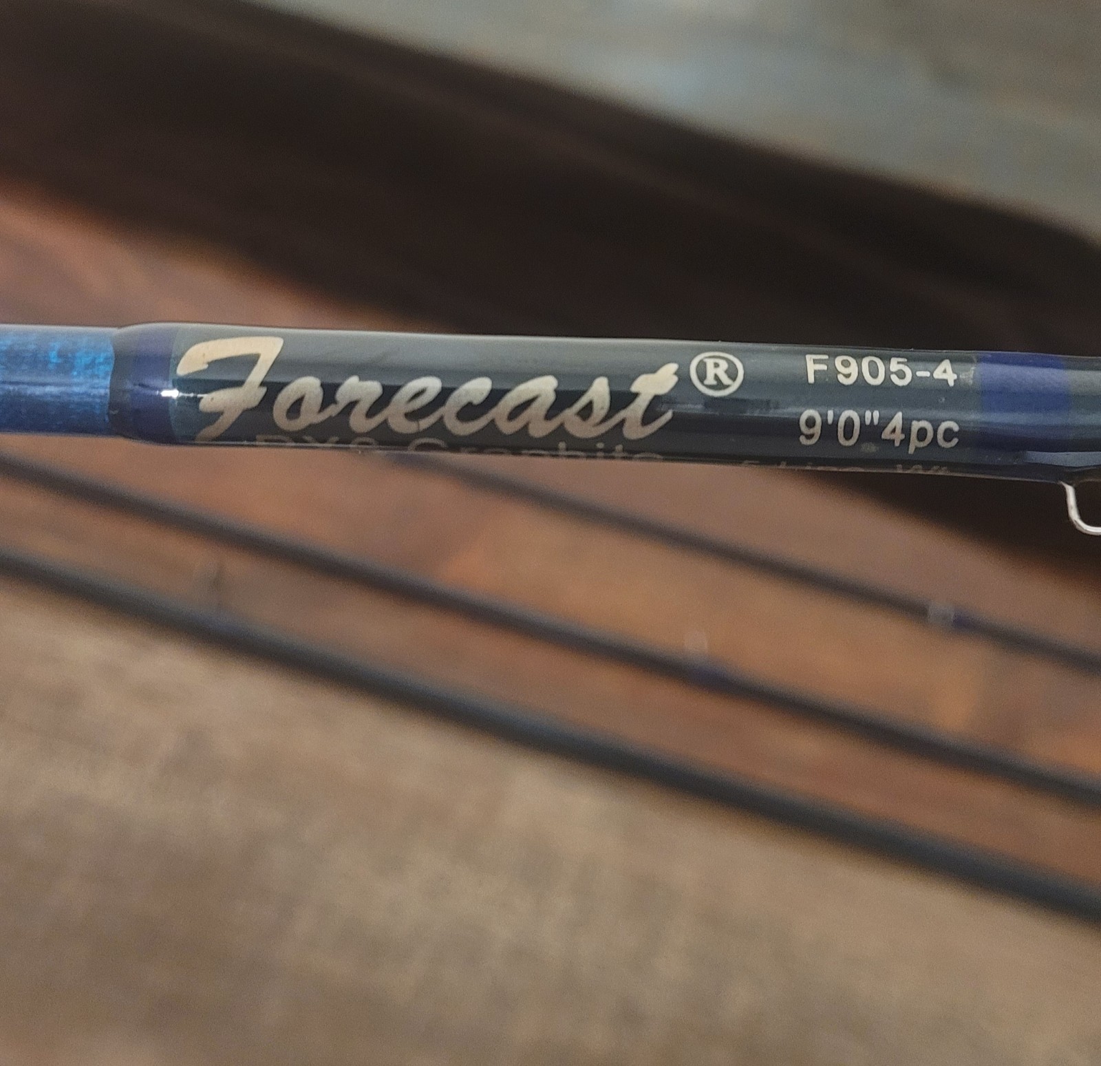 Forecast RX6 9′ 4 Peice Rod W/ Case
