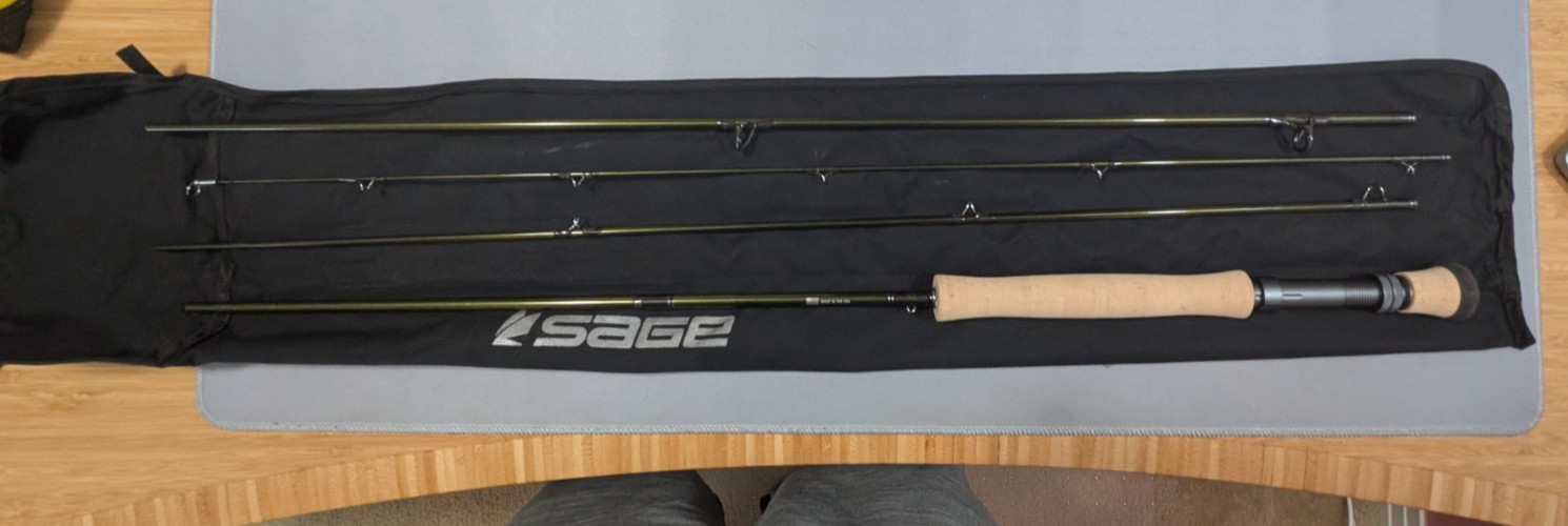Sage Sonic 790-4 new. 7 weight 9 foot