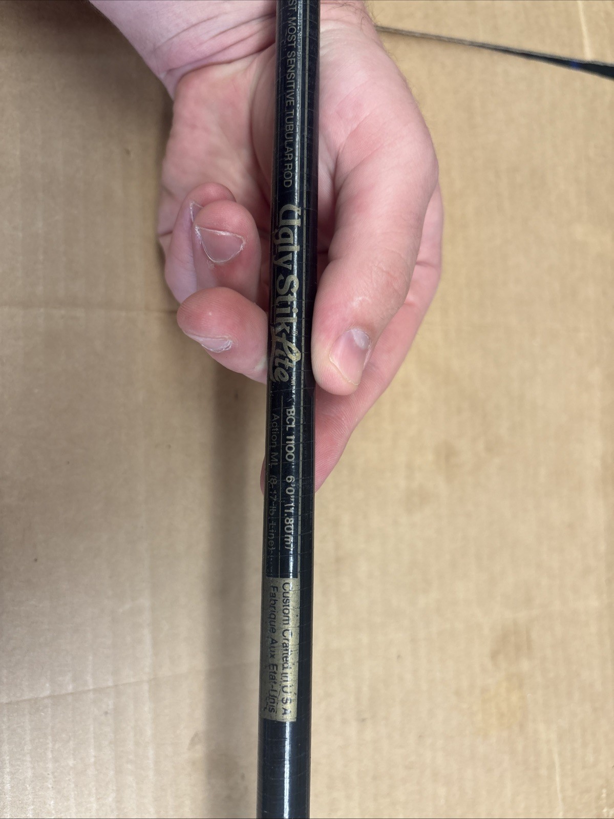Shakespeare Ugly Stik Lite BCL 1100 6’0” Fishing Rod NOS 1 Piece