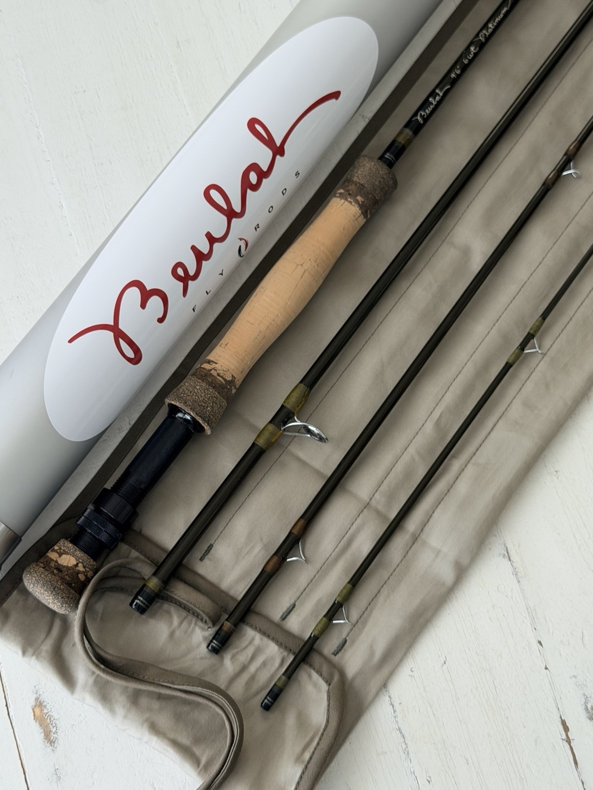 **BEAUTIFUL**🔥 BEULAH PLATINUM 6wt 9’6”in~4pc Fly Rod🔥~LEGENDARY~🔥
