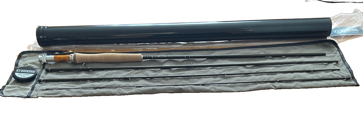 G. Loomis NRX+ LP 590-4 9′ for #5 Wt Fly Rod New Never Fished Never Registered