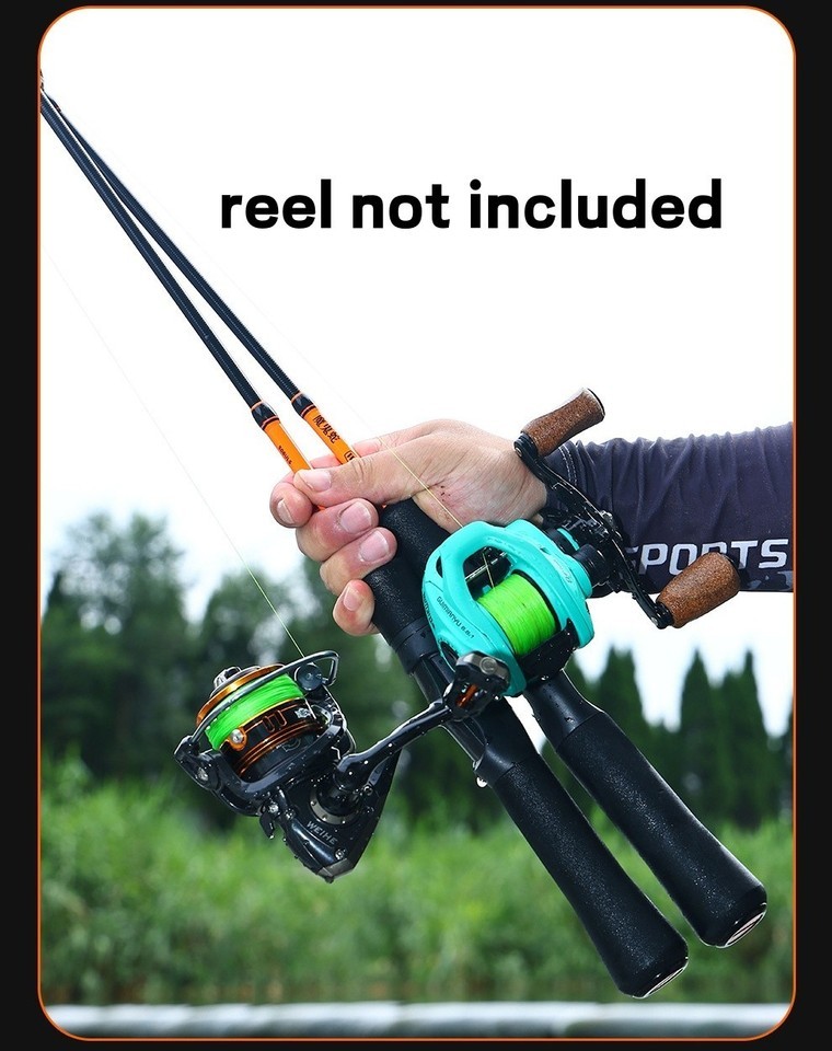 High Quality Fiber Spinning Casting Fishing Rod Telescopic Pole 1.5M 1.68M