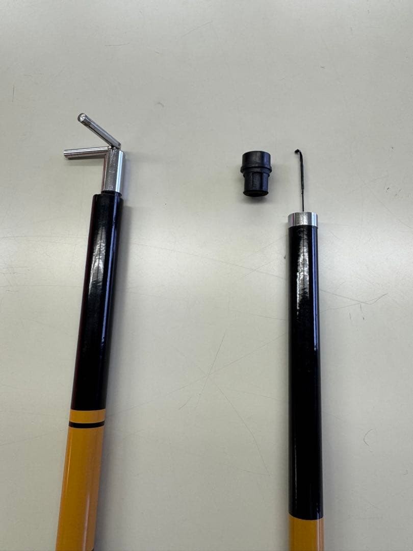 Nobe Rod 4.5m OLYMPIC Mikasa Shake & Bamboo Set with Storage Bag Used