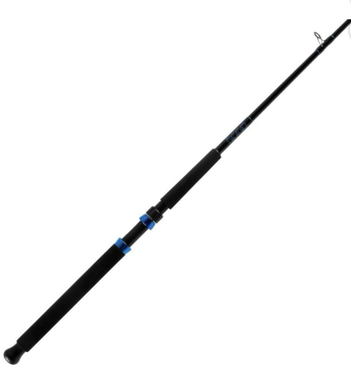Sea Tech TSSEASS902M 9 ft Saltwater Fishing Rod 15-30 lb EVA Handle Black