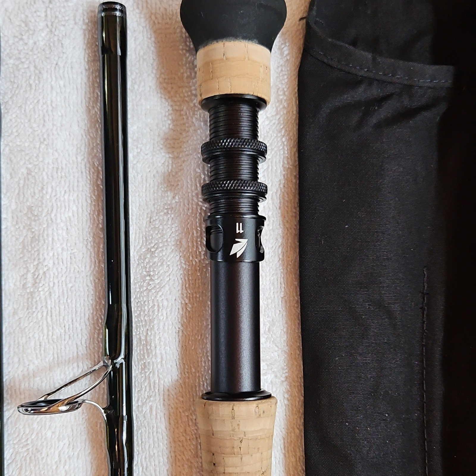 SAGE X 1190-4 Fly Rod 9ft 11wt 4pc Graphite.10 Guides Original &Tube Sock