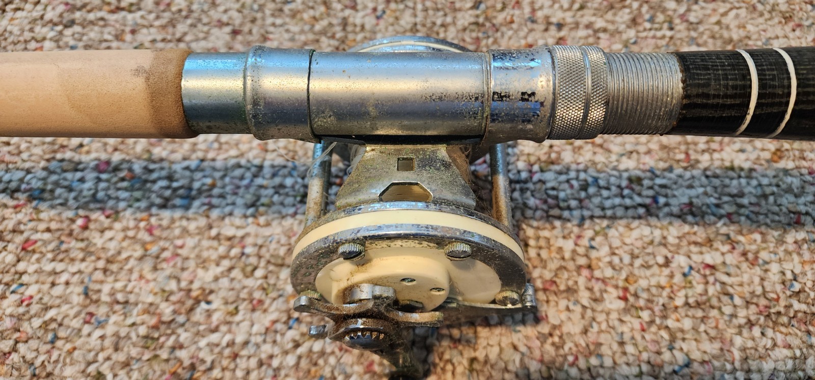 VINTAGE GARCIA CONOLON 2897-A VINTAGE ROD, 6’6″ USED + GARCIA MITCHELL 624 REEL