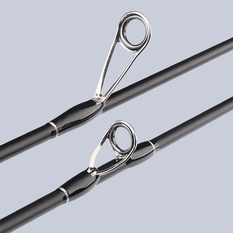 5.51FT/5.91FT Fishing Rod 2 Sections Rod Carbon Fiber Spinning Casting Pole Bass