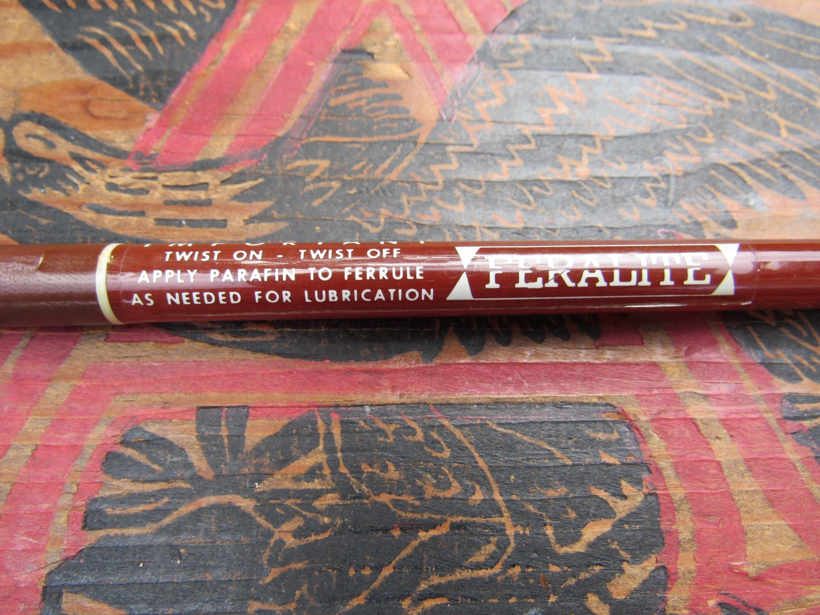 Vintage Fenwick FF85 Feralite 8″6″ Fly Rod USA Made Fiberglass 7-8-9 Excellent