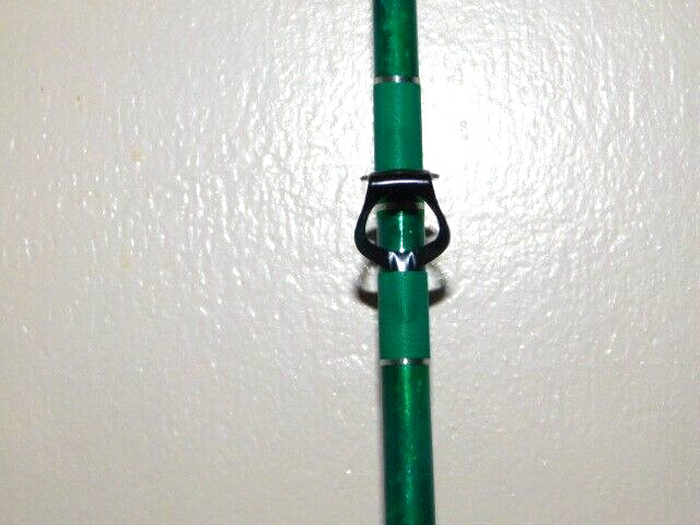 CUSTOM CONVENTIONAL ROD DEEP GREEN MARBLE 8 FT 1 PC 20-40 LB NEW