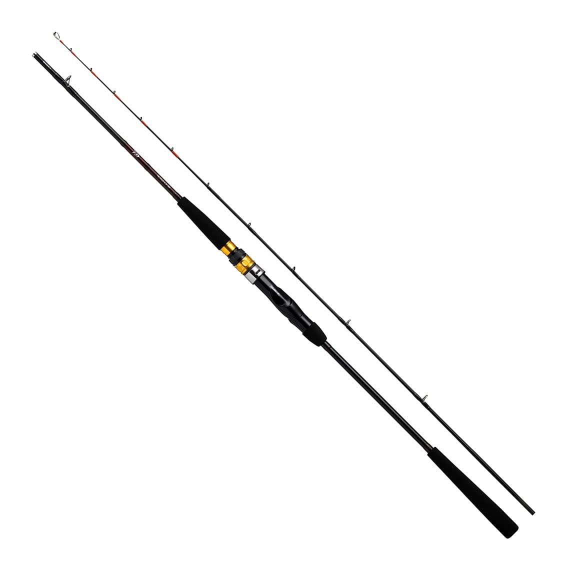 DAIWA Boat Rod 21 Tachiuo X M-180 Black 1.8m 2-pieces 124g Rod Carbon Fiber NEW