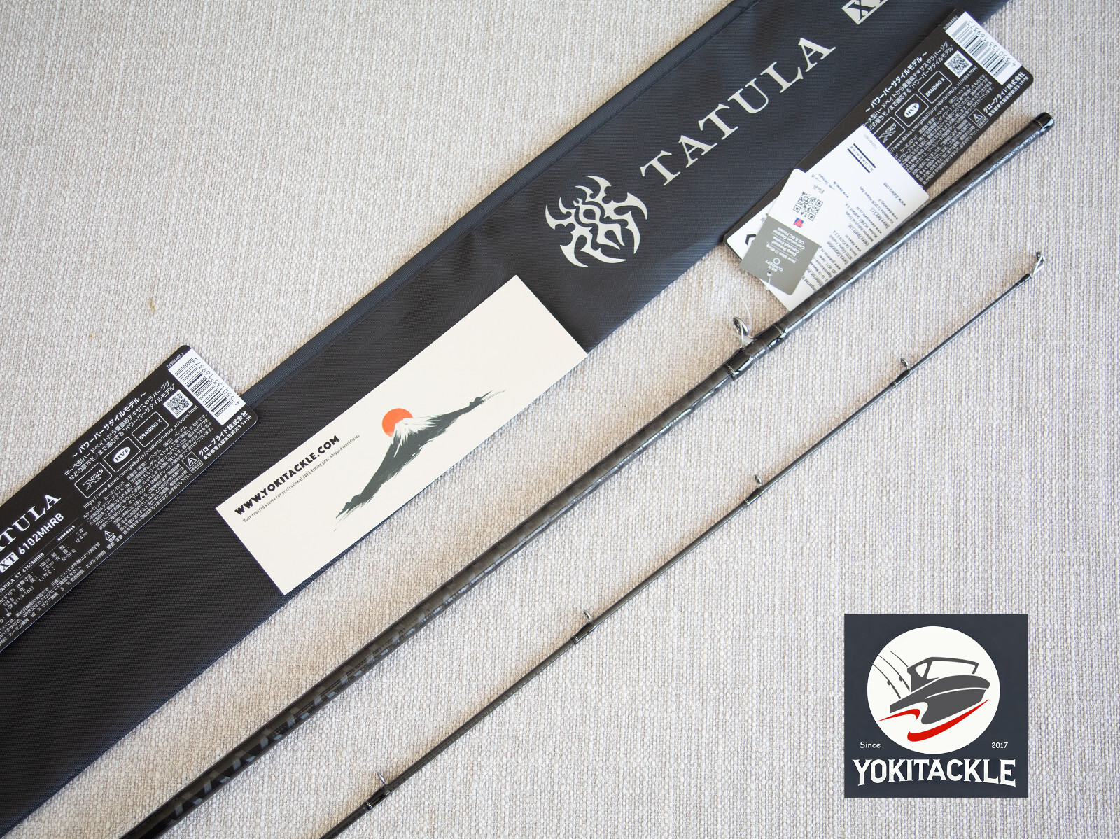 Daiwa 24 TATULA XT 6102MHRB 2pc Baitcasting Rod From Japan