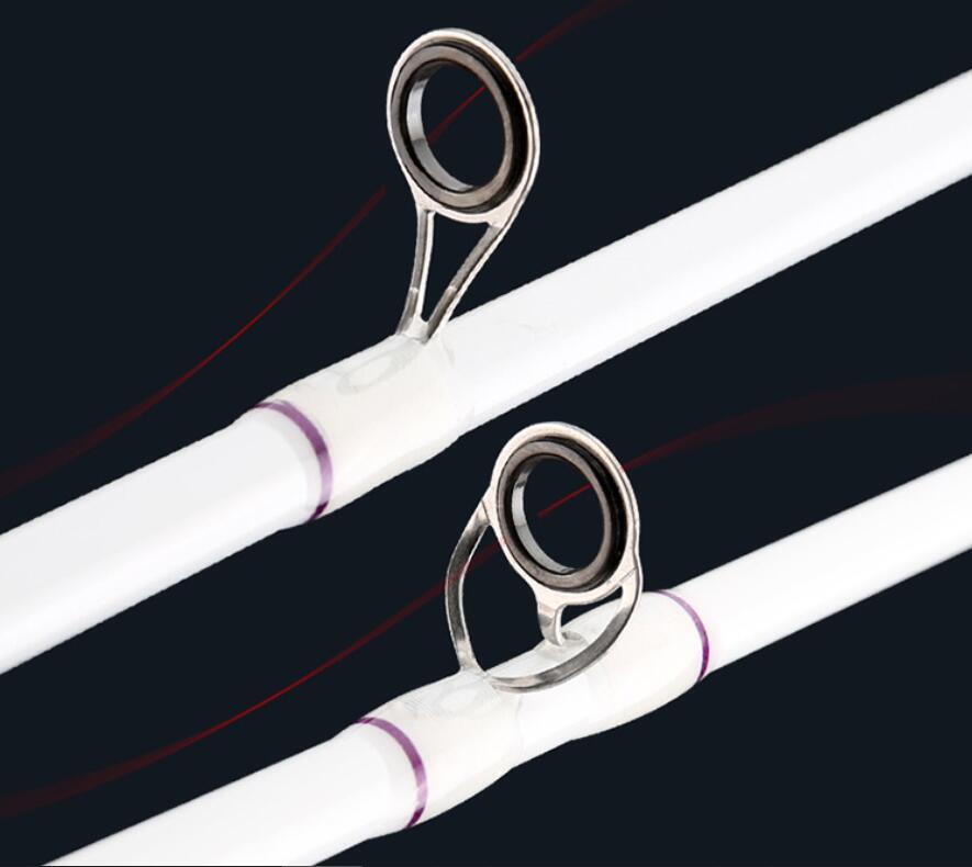 1.65M/1.8M Carbon Fiber Fishing Rod Spinning Casting Fishing Lure Pole 2 Section
