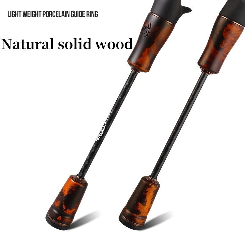 Carbon Fiber Fishing Rod Spinning Casting Ultra-Light High Sensitive Rod Trout