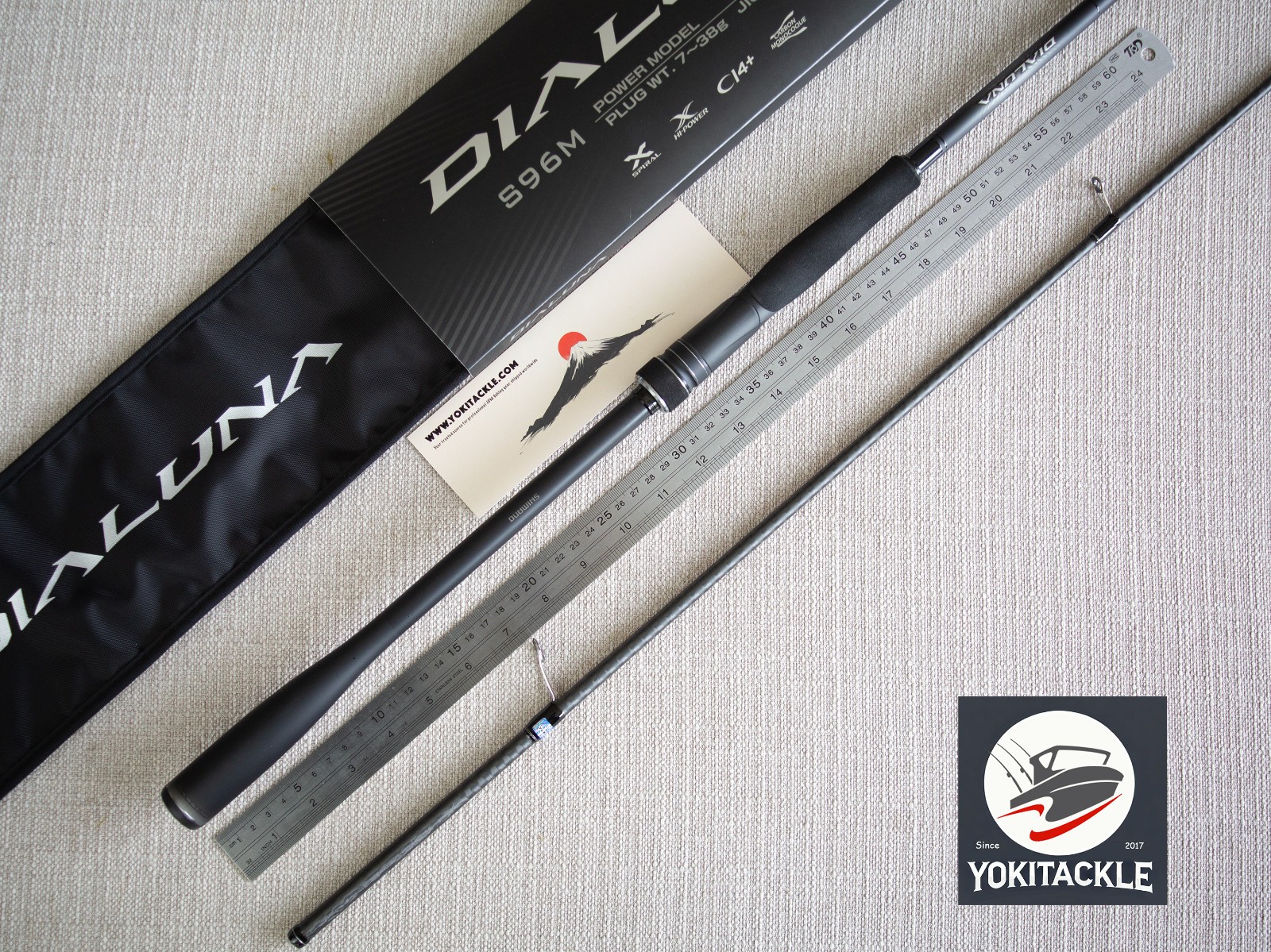 Shimano 23 DIALUNA S96M Baitcasting Rod FREE SHIPPING A2-Watch ProductVideo