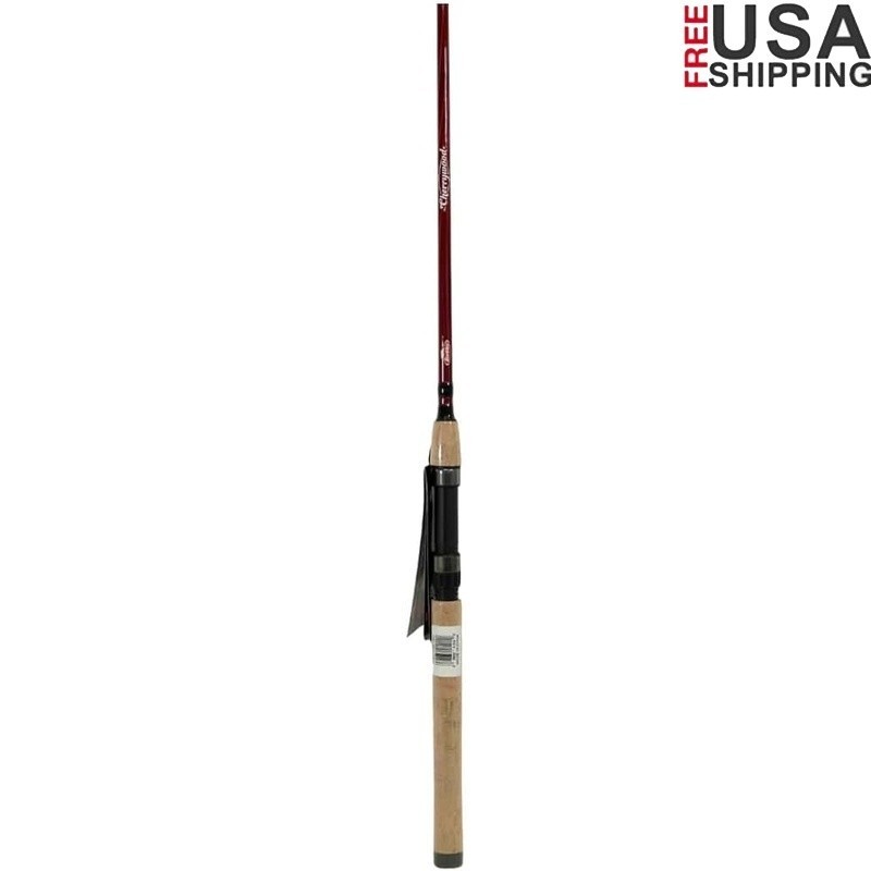 Cherrywood HD 7ft Spinning Rod Fast Action Medium Power Cork Handle Fishing Tool