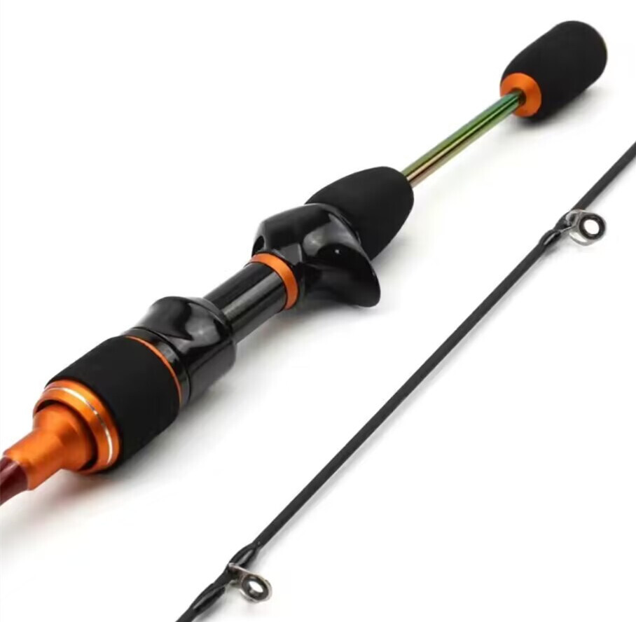 Fishing Spinning Rod 1.68M/1.8M Carbon Fiber 2Tips Lure Pole Casting Fishing Rod