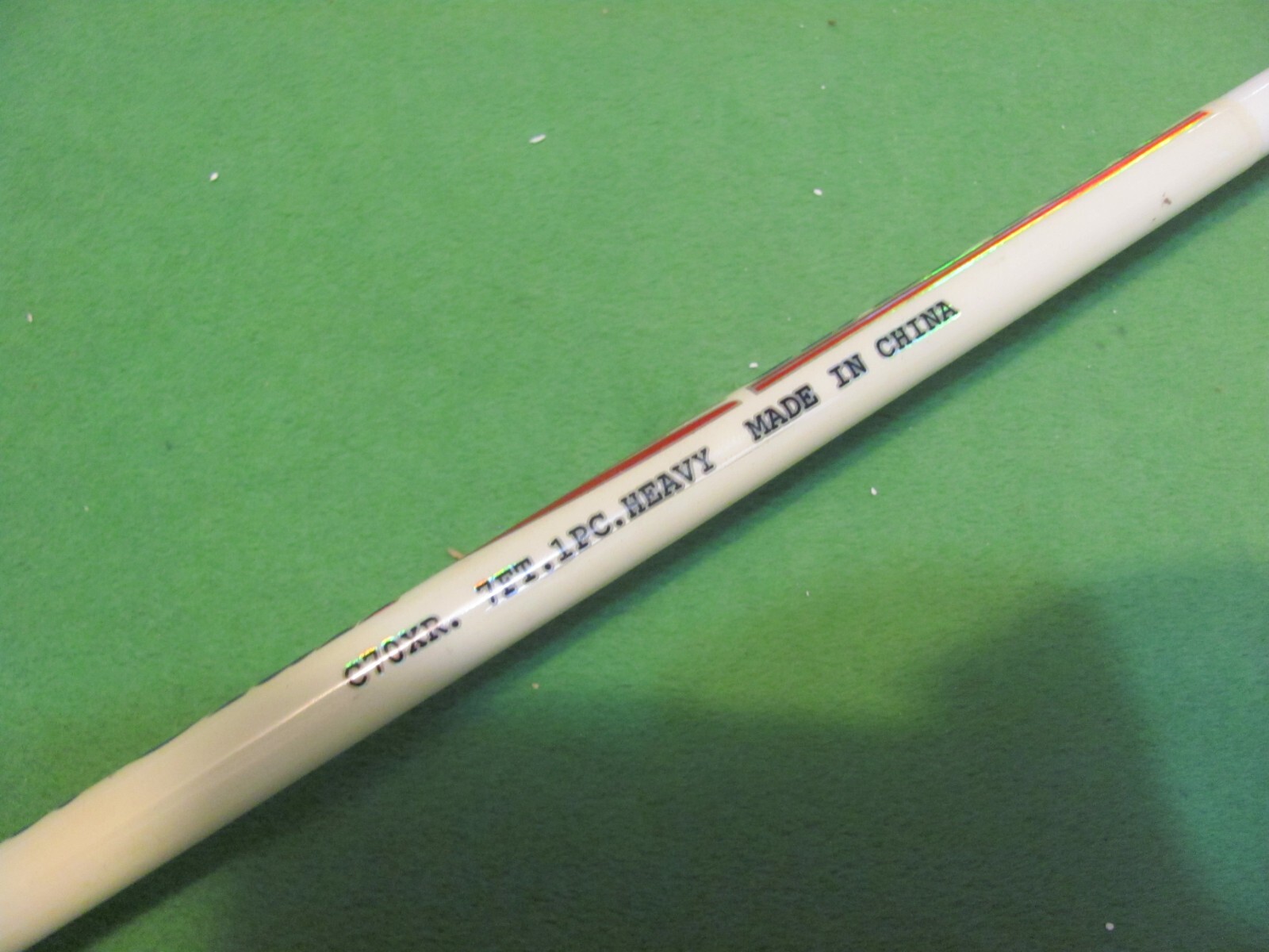 Vintage St. Clair Glass Boat 7′ 0″ Heavy Action 1- Piece Spinning Fishing Rod