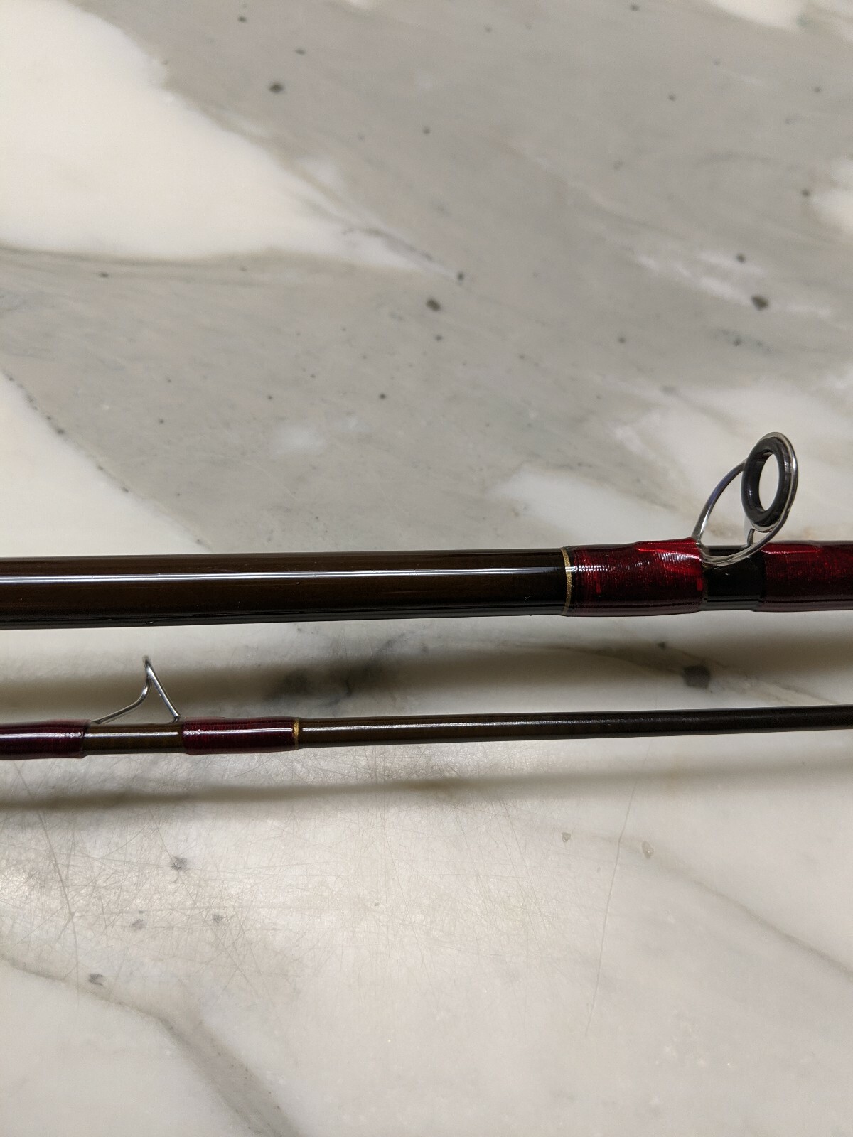 2 New South Bend top of the line Royal Coachman Fly Rods 8ft both new 5-6 weight