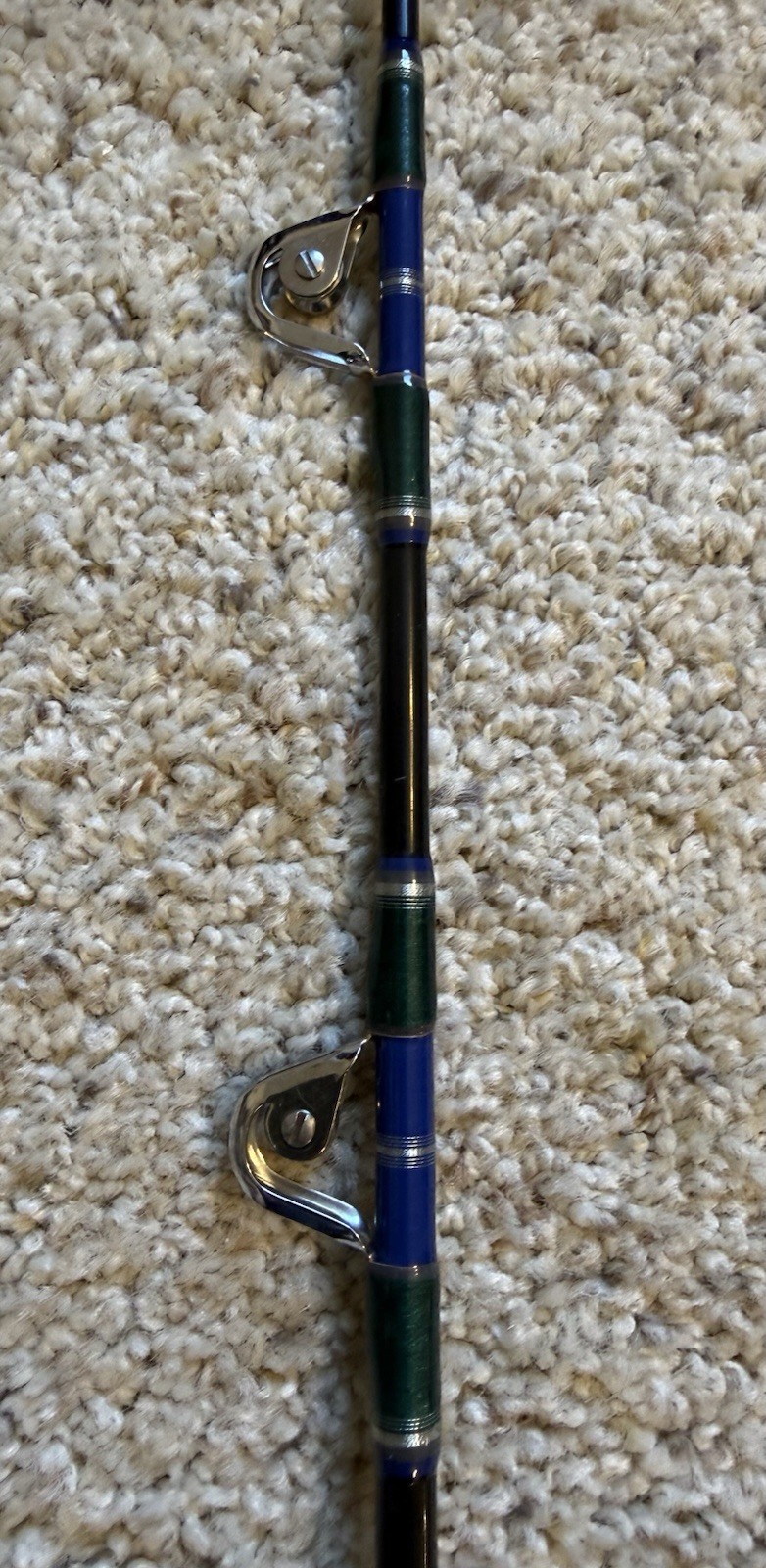 Custom Wrapped Calstar Grafighter 760-H Conventional Fishing Rod w/AFTCO