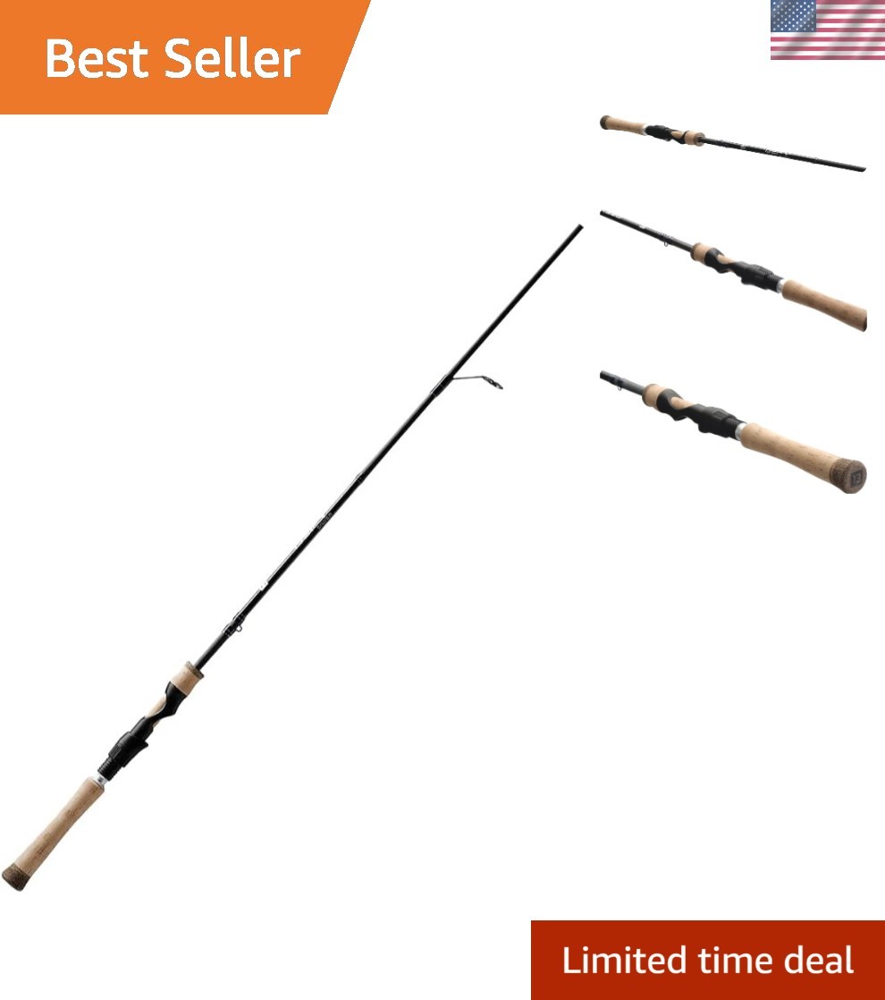 Versatile 6’6″ Defy Silver Spinning Rod – Fast Action for Angling Adventures
