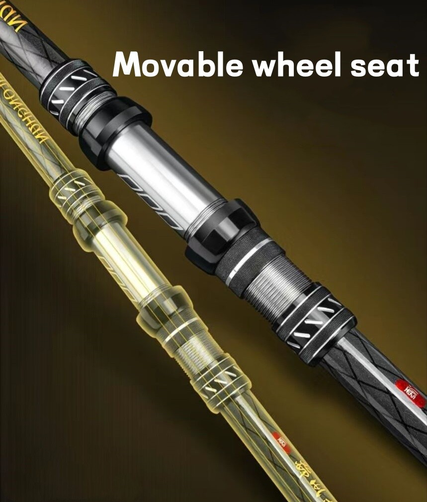 Telescopic Fishing Rods Carbon Fiber Rod Big Game Long Cast Fishing Rod Travel