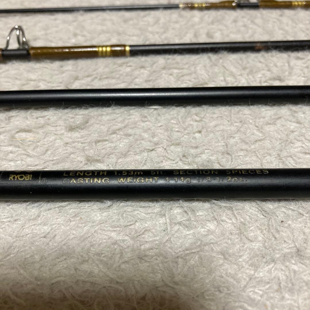 Ryobi bass rod 153cm 5 pieces