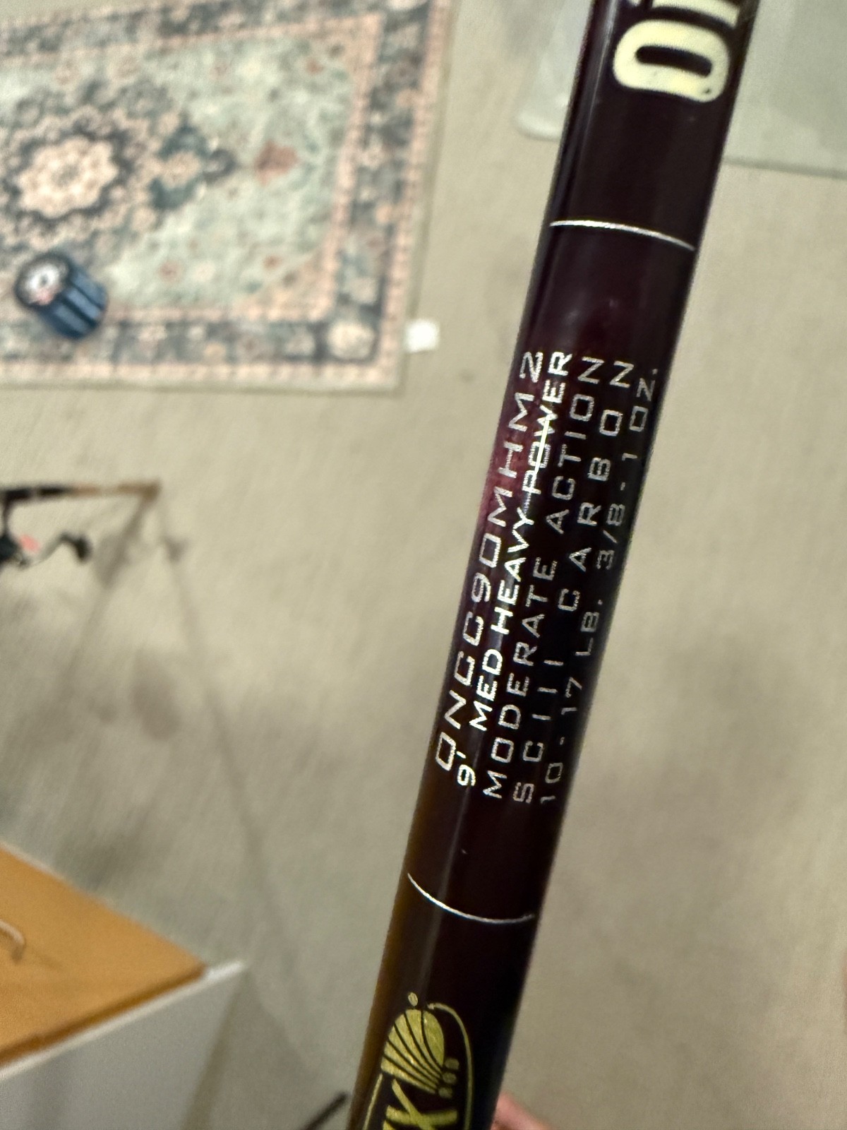St.Croix ONCHOR ONCS90MF2 9’ 2pcs. 10-17lb moderate action medium heavy action