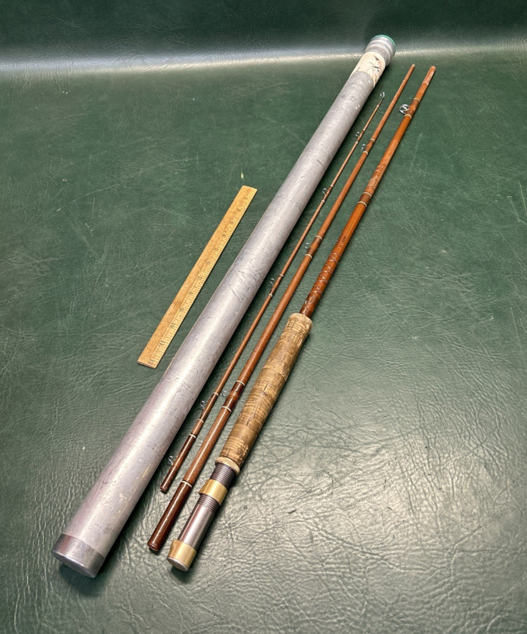 Vintage FENWICK Feralite FF80-3 Fly 8′ Rod made in USA #c 15239 3.5 oz.