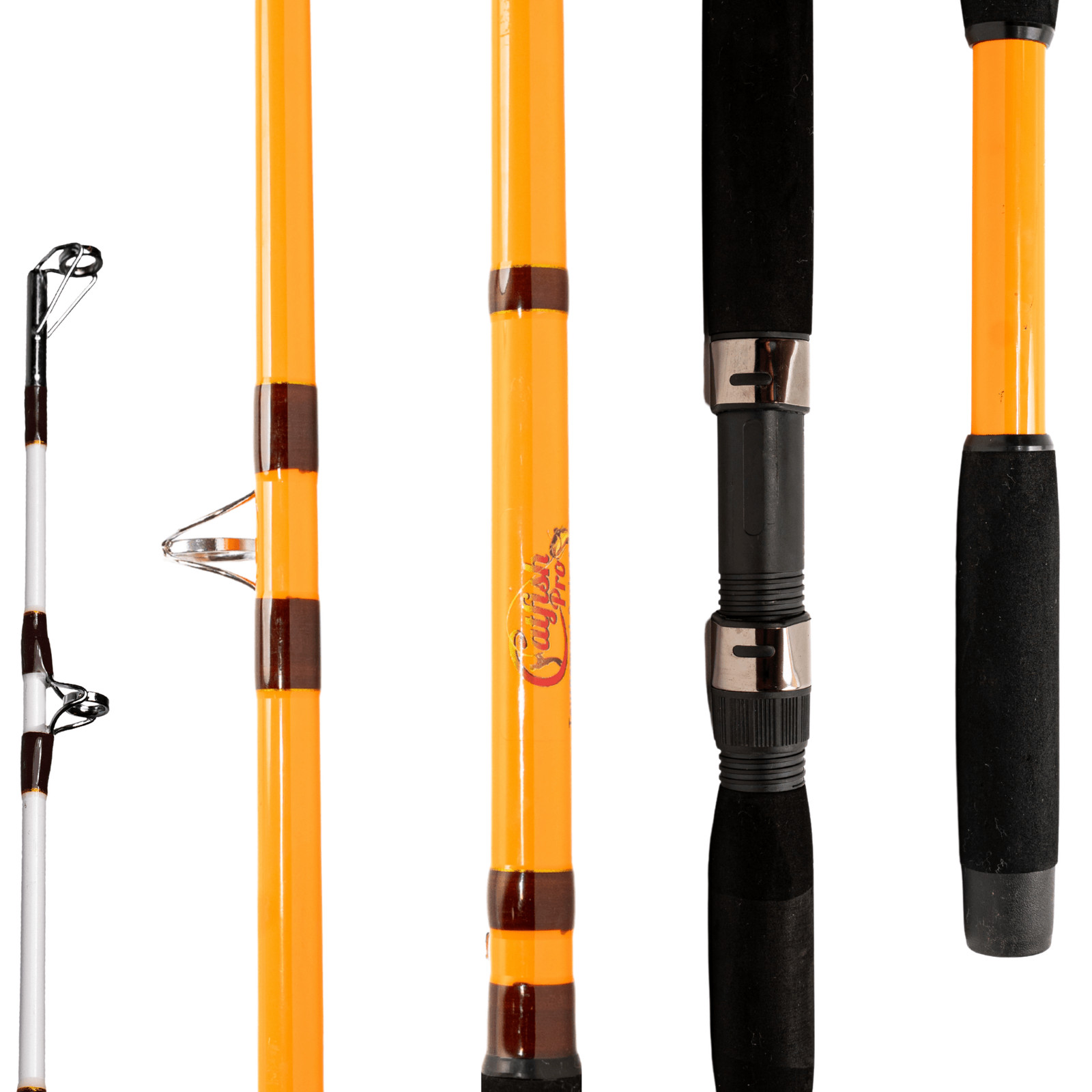 Catfish Pro Tournament Series 7’6″ Spinning Rod Glow Tip