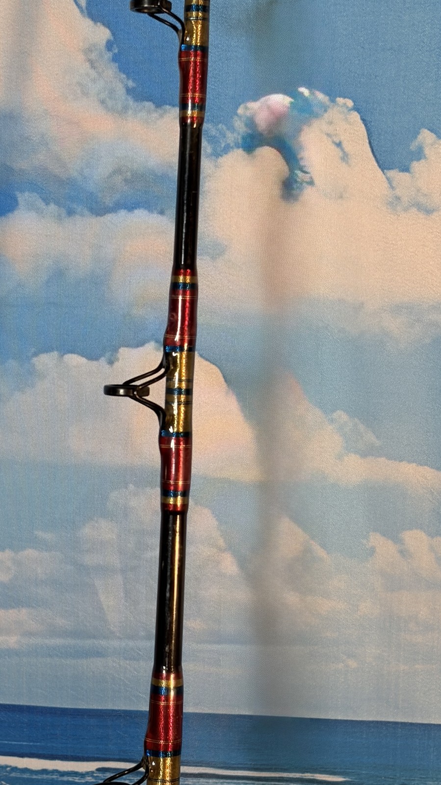 CALSTAR BT-195XH Custom by LONGFIN 15-30lb Saltwater Rod AFTCO-2M 6′ Red