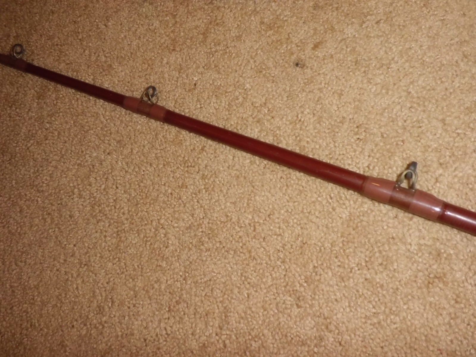 Vintage FENWICK PT8?9 Conventional 6’8″ Rod- USA- 20-60 lb test