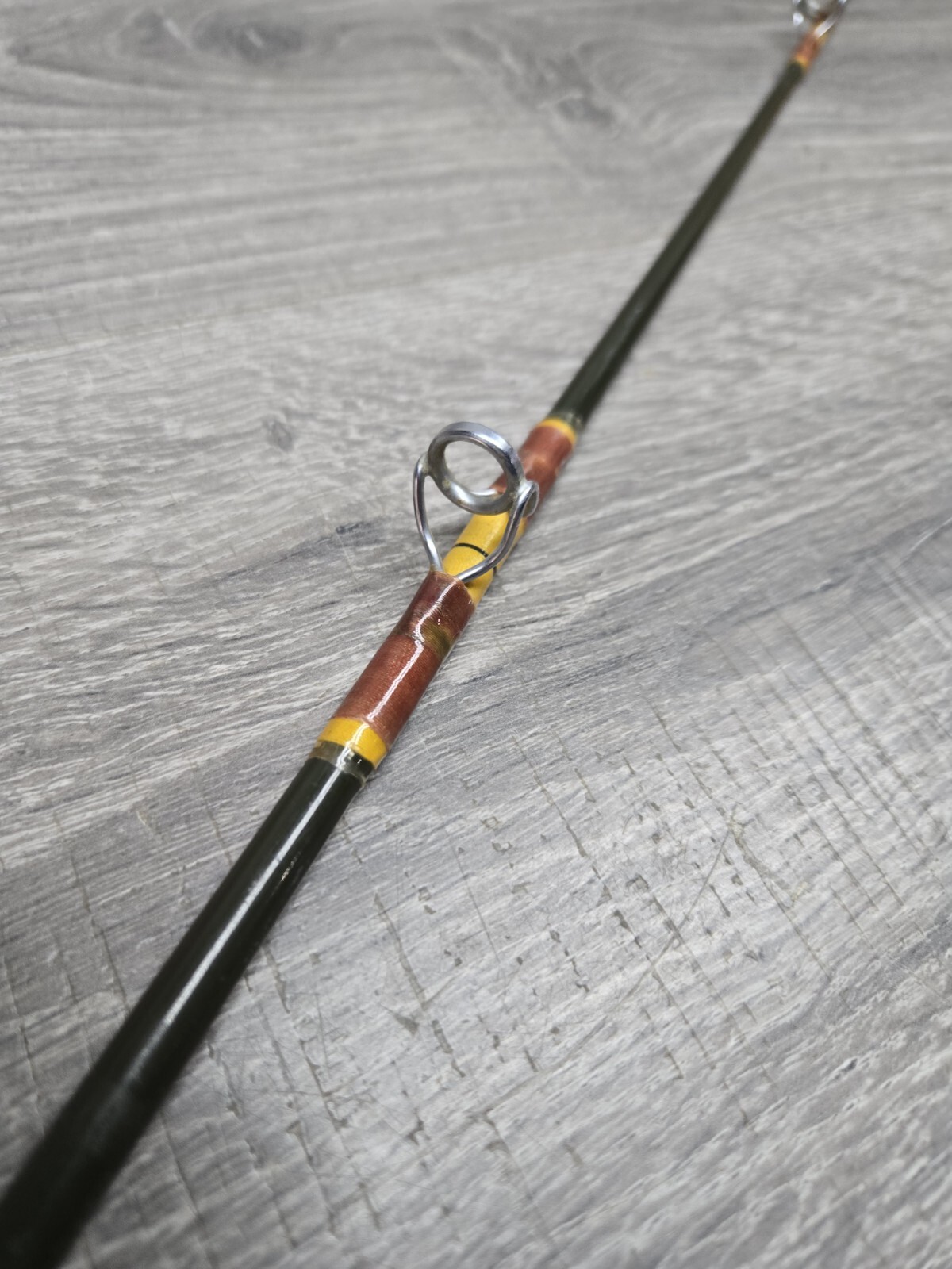 Vtg 7′ Fishing Rod 16-30 Lb Line Daiwa Beefstick B123 1 Piece