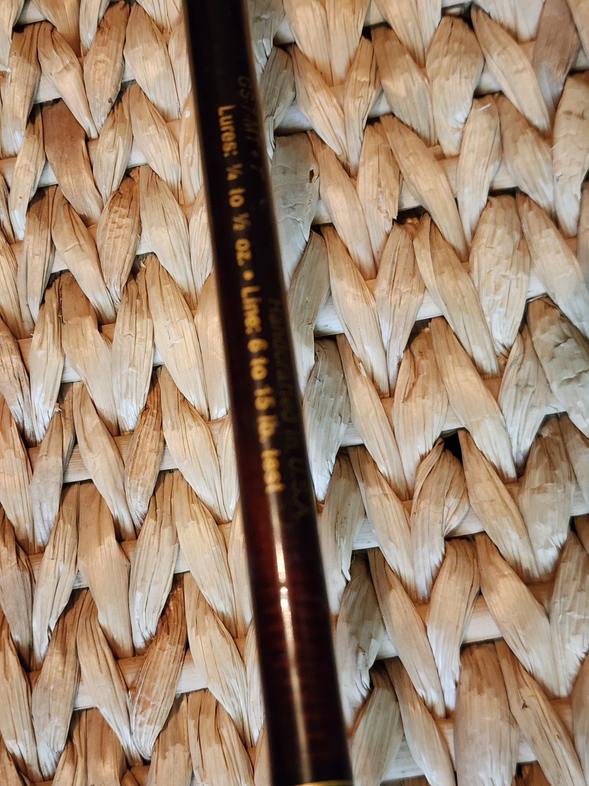 Lamiglas G1000 Handcrafted 🇺🇸 “TOURNAMENT WALLEYE” 7′ 1PC 6-15LB SPINNING Rod