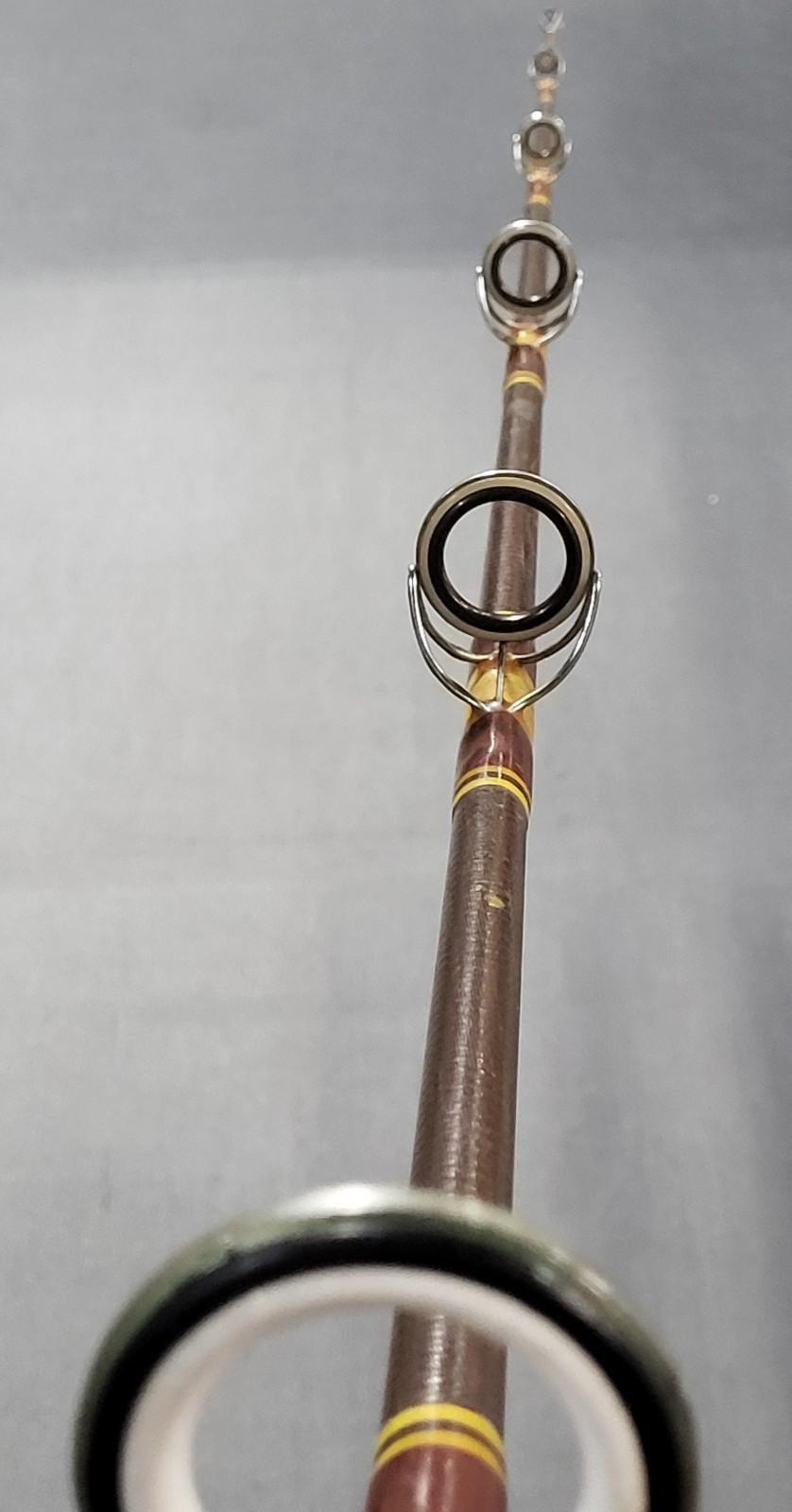 Sam Scott Palm Beach Original 7’6″ Spinning Rod, Split Foam Grip, 6 Guides, EX