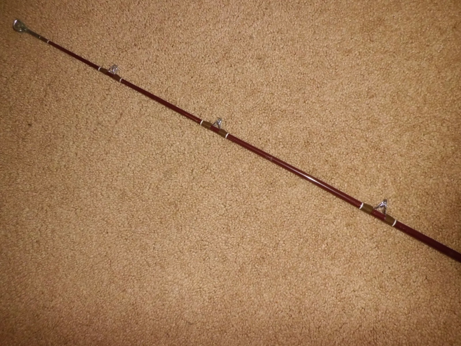 Vintage FENWICK 932 Conventional Boat 7-1/4′ Rod- USA- 25-40 lb #P214113