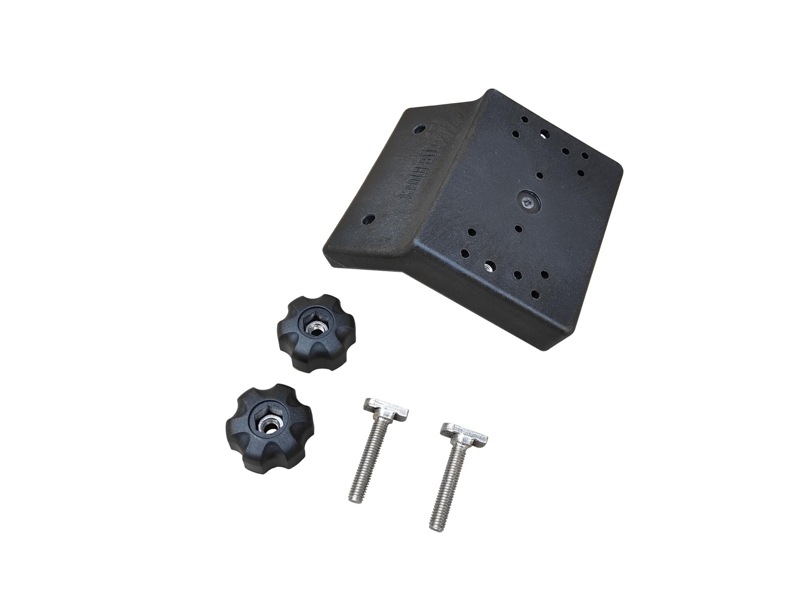 Brocraft 2Pcs 45 Degree Gunnel Tracks Bracket/Lund Angled Sport Track Bracket