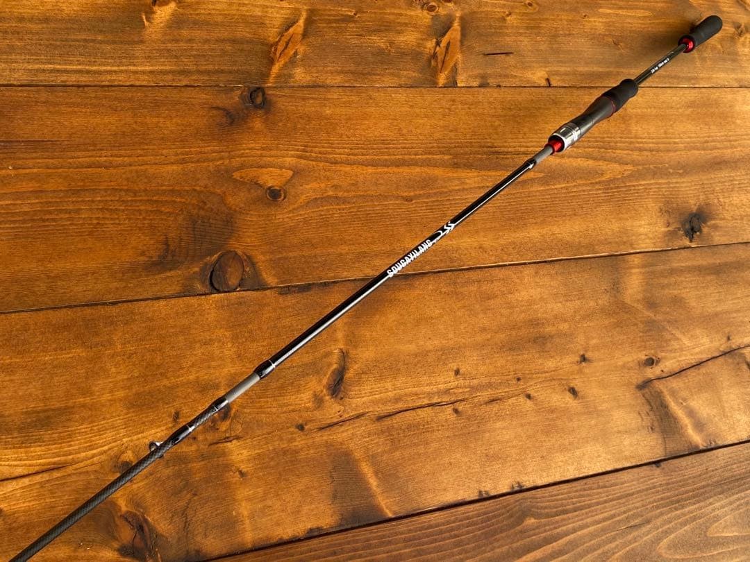 5-Piece Bass & Light Tackle Spinning Rod 6ft 180cm, portable, versatile, used