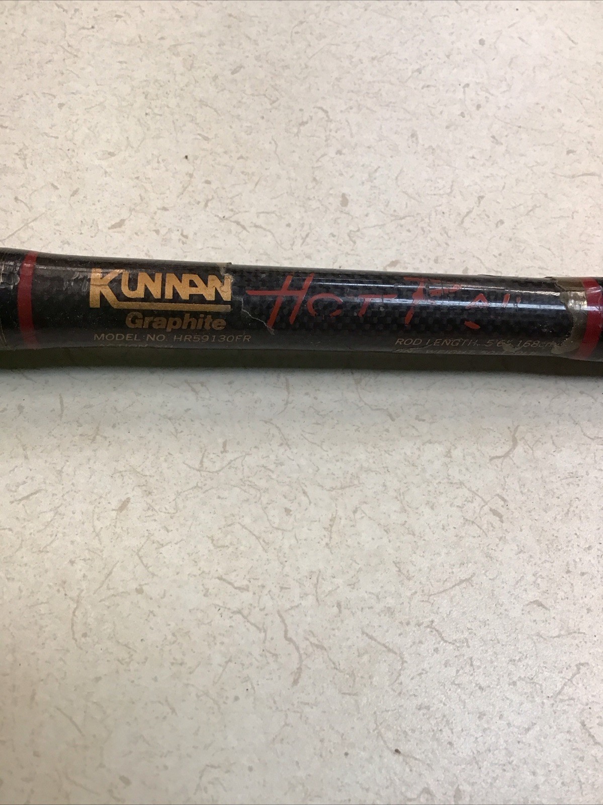 Kunnan HR59130FR BIG GAME TROLLING ROD ~5 1/2’ 50-130 Lbs. Local Pickup Only