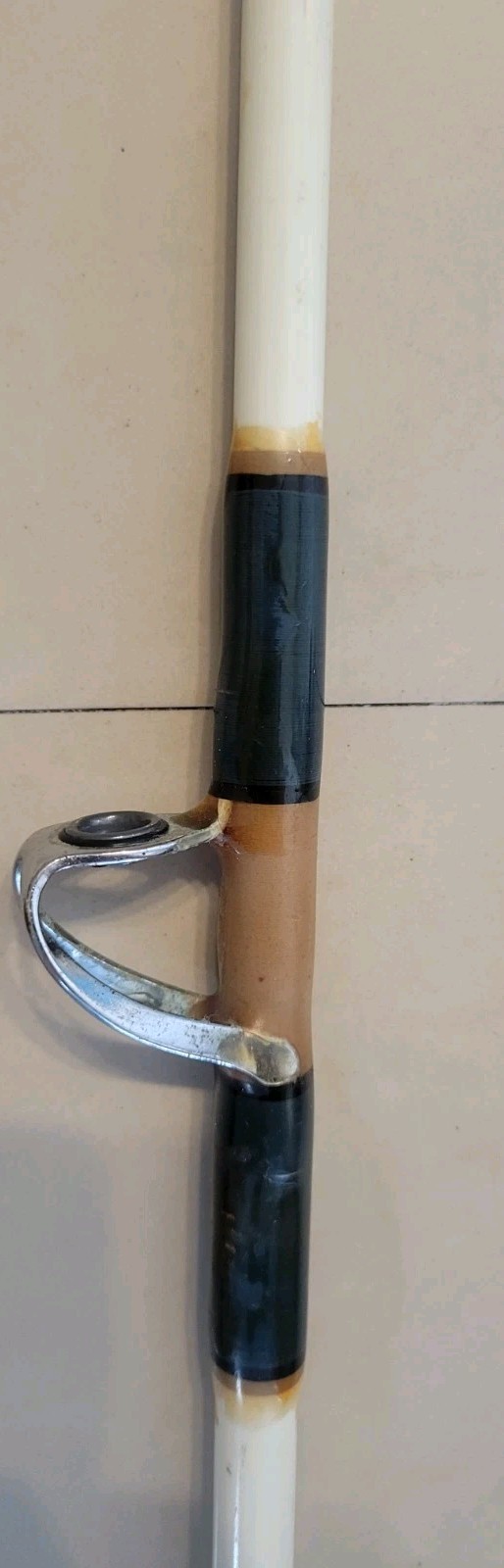 Sabre Style 6’6” Custom Made Turbo Guides Handle Wooden Fishing Rod Made In USA