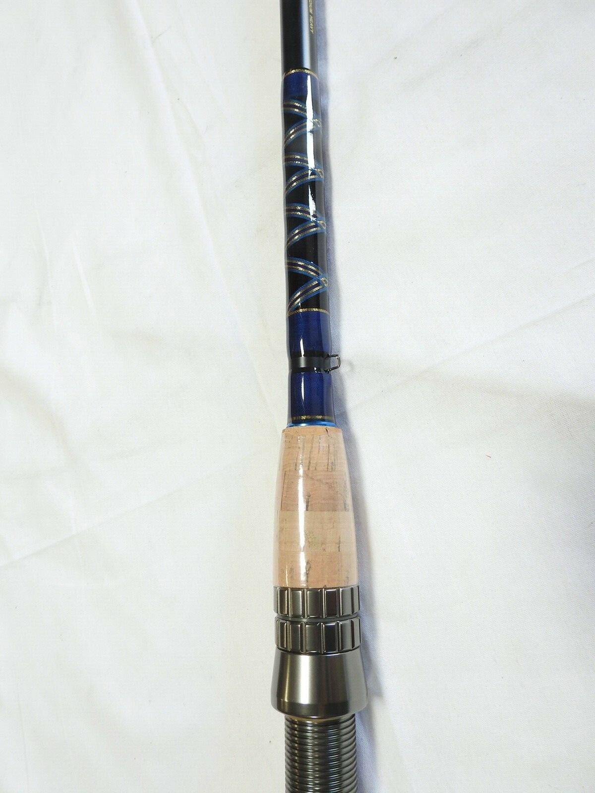 Pro Catfish Rod Long Casting 11′ 2PC Metal Reel Seat Cork Handle Glow Tip